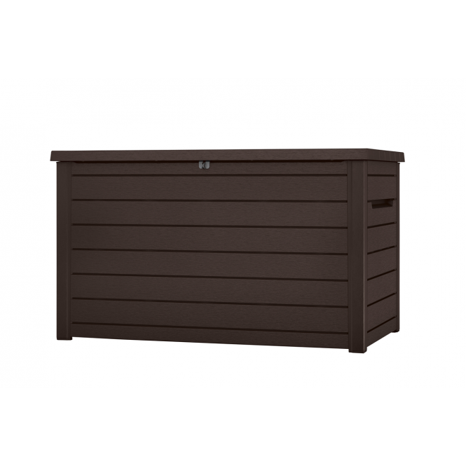 Ontario 870L Cushion Box Brown - Bargain Beds