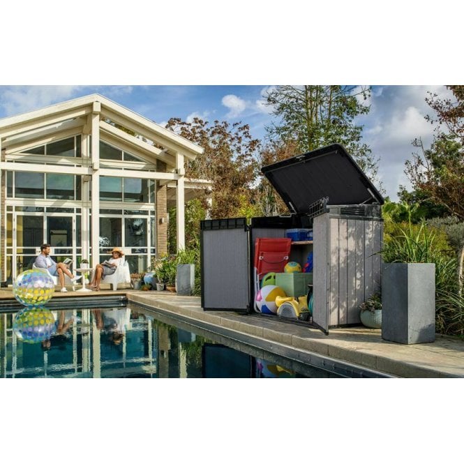 Elite Wheelie Bin Shed - Bargain Beds