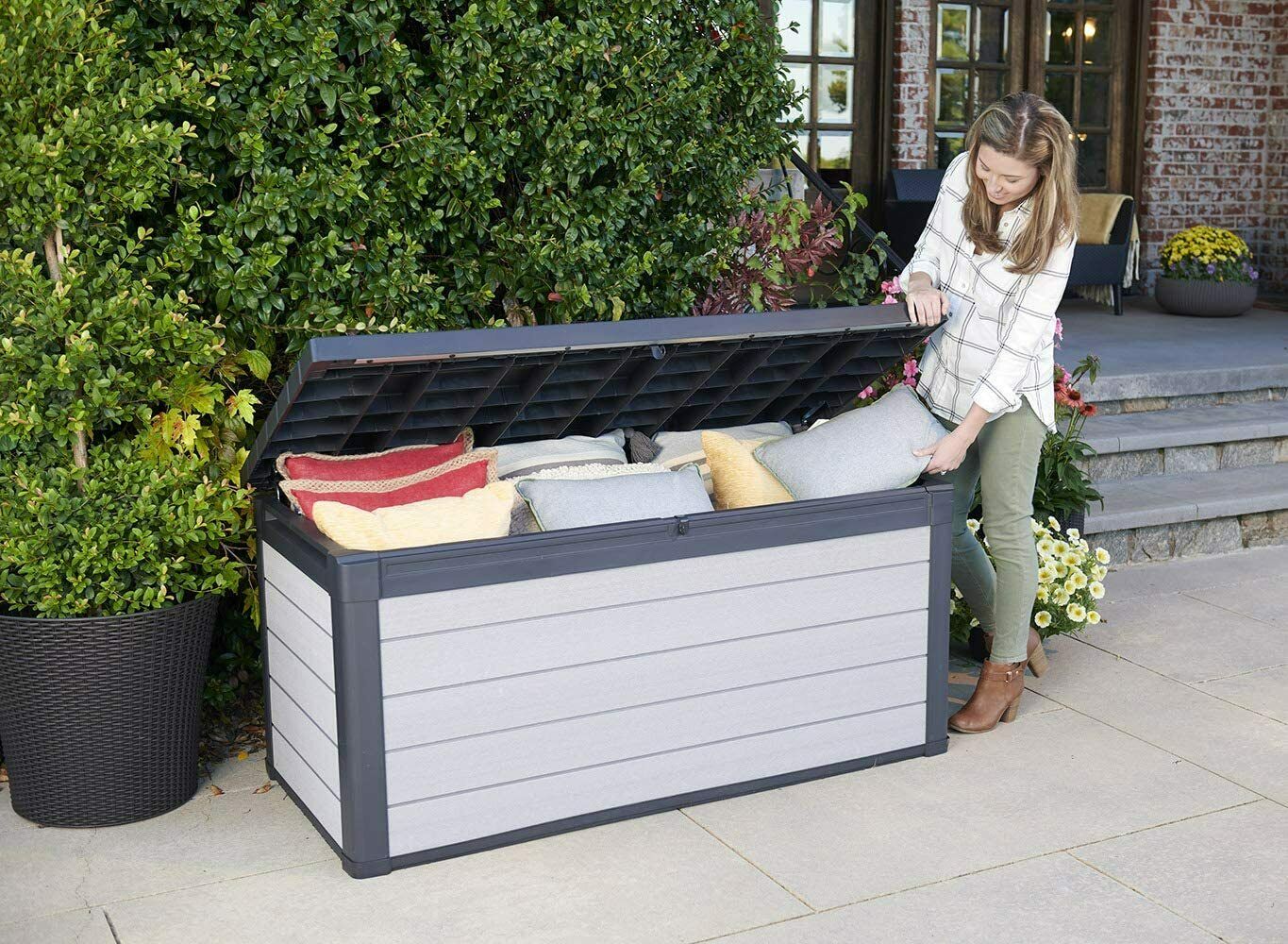 Denali Garden Storage Deck Box Extra Large Size 757L - Bargain Beds