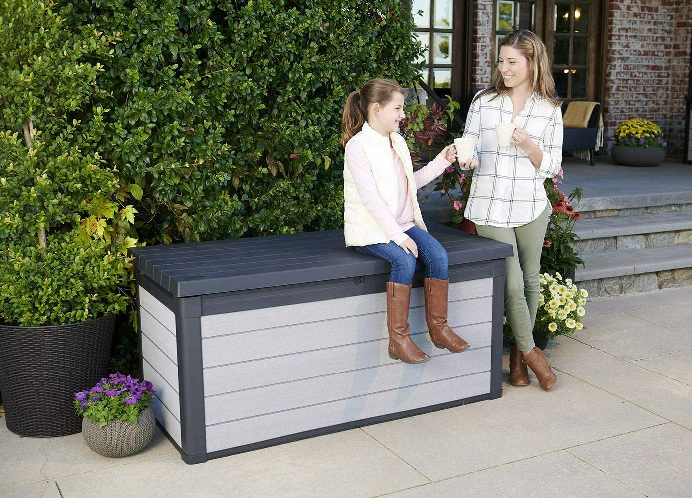 Denali Garden Storage Deck Box Extra Large Size 757L - Bargain Beds
