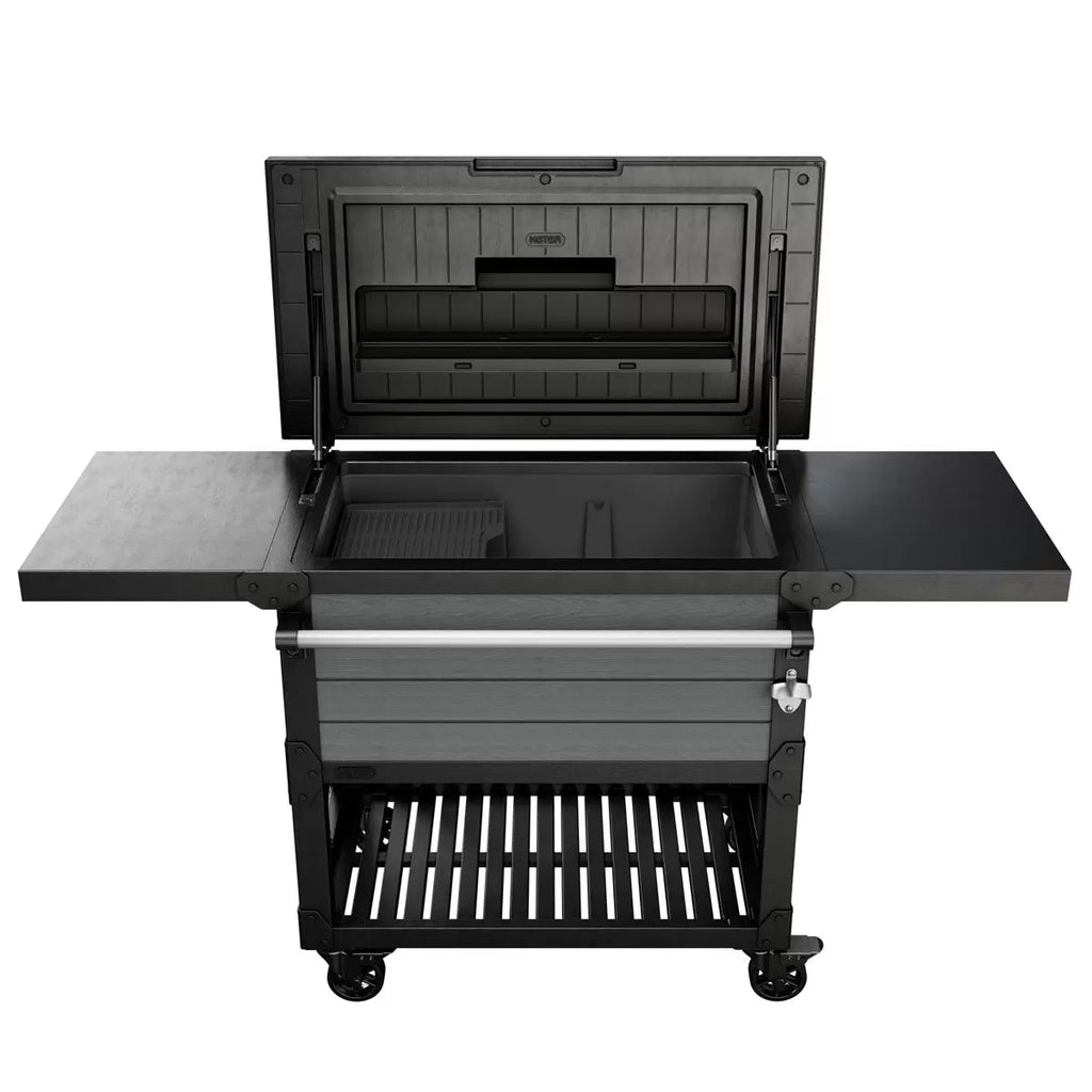 Keter 85 Litre Patio Cooler and Beverage Cart - Bargain Beds