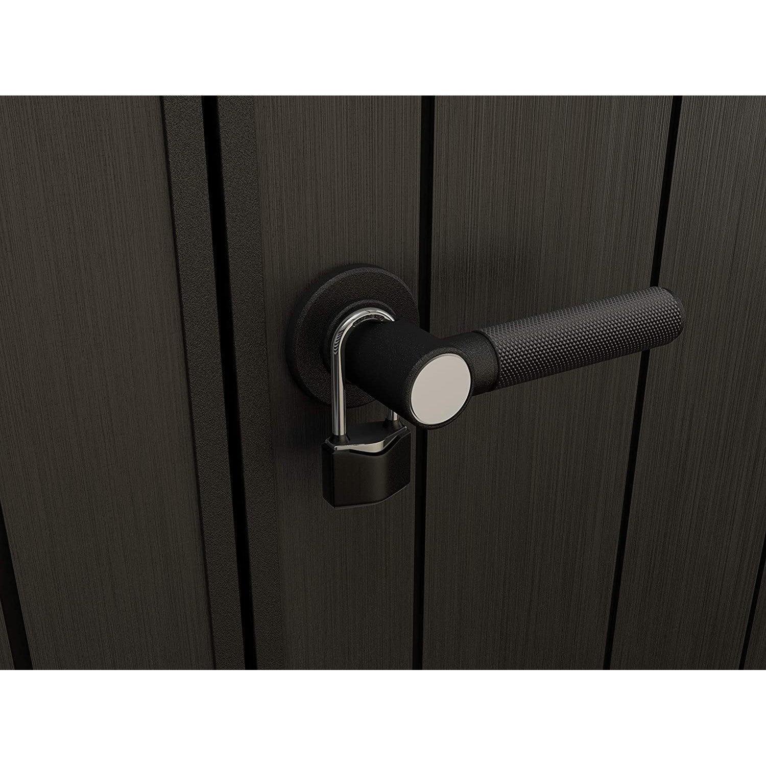 Keter 11x 7 Artisan Heavy Duty Plastic Pent Shed – Grey - Bargain Beds