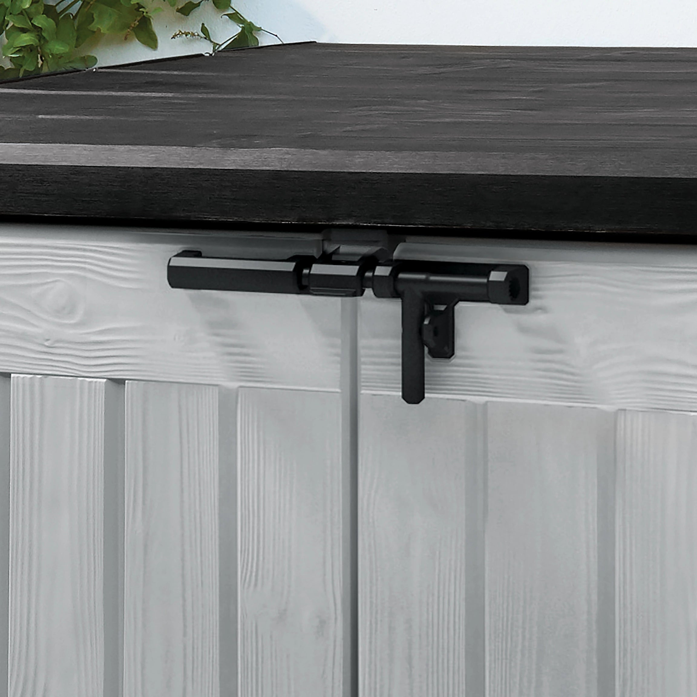 Keter Store It Out Max Grey 1200L Pent Garden storage 1250mm 1455mm - Bargain Beds